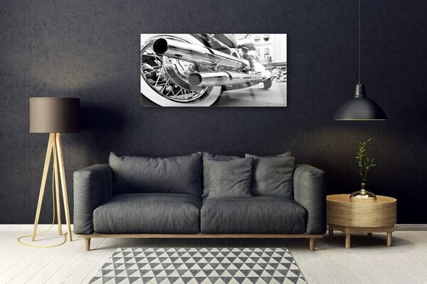 Obraz na skle Motor umenie 100x50 cm 2 Prívesky