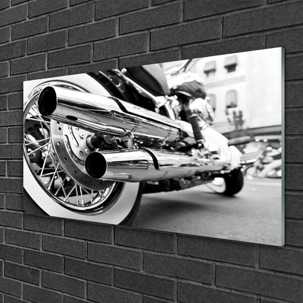 Obraz na skle Motor umenie 100x50 cm 2 Prívesky