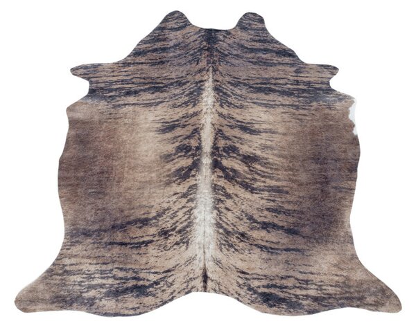Ayyildiz , Kusový koberec Etosha 4115 brown (tvar kožušiny), 100x135 tvar kožešiny, hnedá, chodba / predsieň