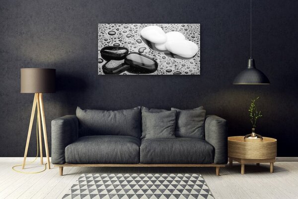 Obraz na skle Kamene umenie 100x50 cm 2 Prívesky