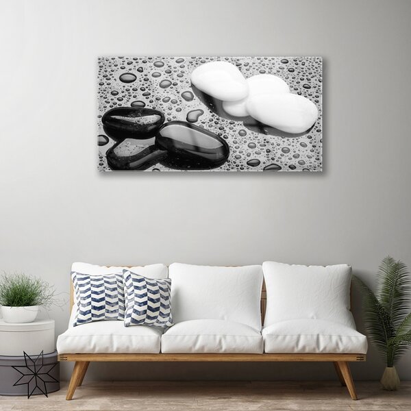 Obraz na skle Kamene umenie 100x50 cm 2 Prívesky