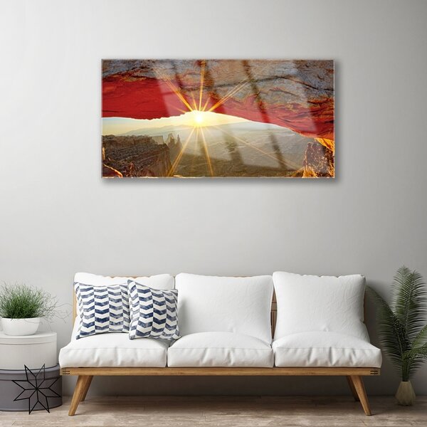 Obraz na skle Veľký kaňon príroda 100x50 cm 2 Prívesky