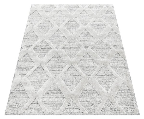 Ayyildiz, Kusový koberec Pisa 4703 Grey, 80x150, šedá, obývacia izba