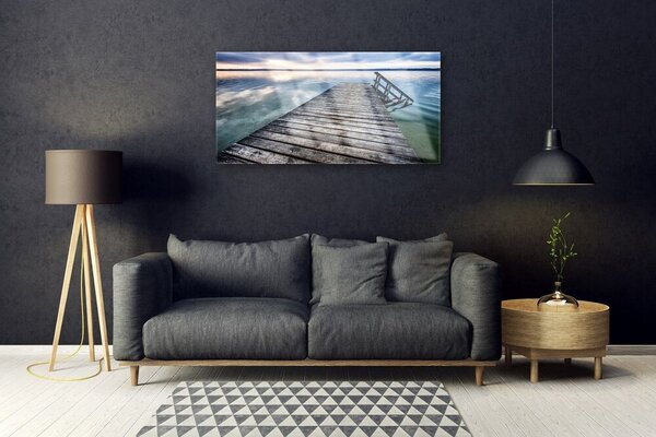 Obraz na skle Most architektúra 100x50 cm 2 Prívesky