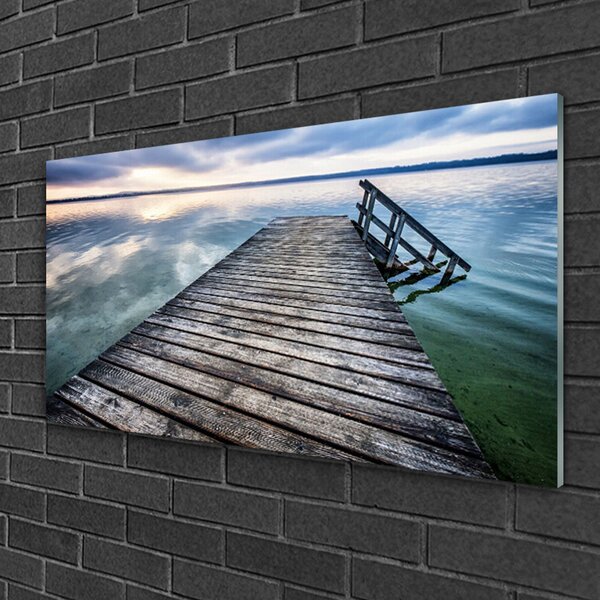 Obraz na skle Most architektúra 100x50 cm 2 Prívesky