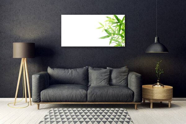 Obraz na skle Listy príroda rastlina 100x50 cm 2 Prívesky
