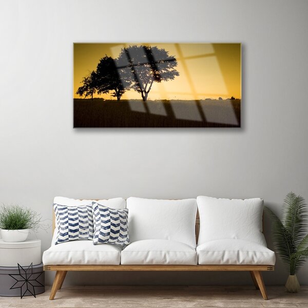 Obraz na skle Stromy príroda rastlina 100x50 cm 2 Prívesky