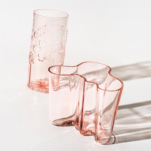 Iittala Váza Alvar Aalto 160mm, lososovo ružová