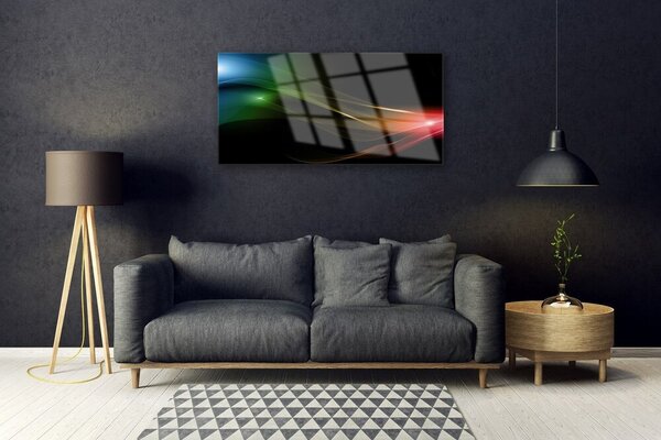 Obraz na skle Abstrakcia umenie 100x50 cm 2 Prívesky