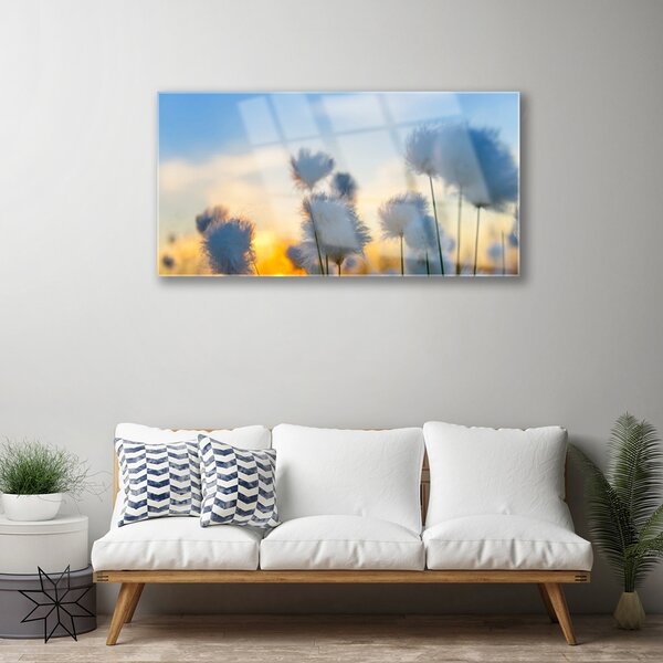 Obraz plexi Kvety rastlina príroda 100x50 cm 2 Prívesky