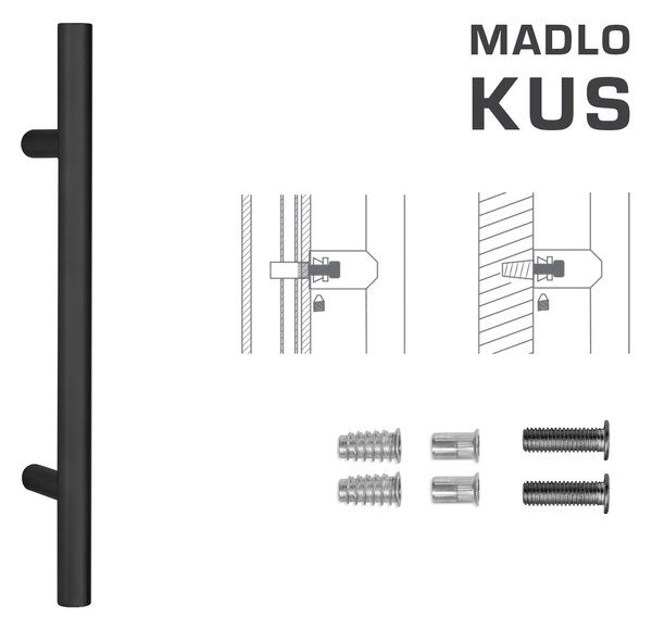 FT - MADLO kód K00 Ø 30 mm SP ks 210 mm, Ø 30 mm, 300 mm