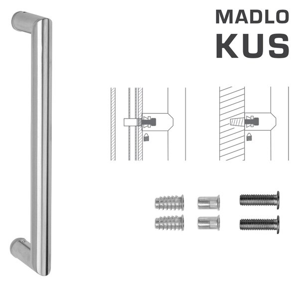 FT - MADLO kód K02 Ø 25 mm SP ks 200 mm, Ø 25 mm, 225 mm