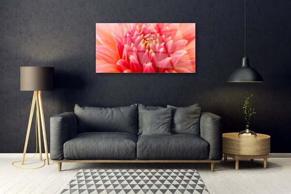 Skleneny obraz Kvet rastlina príroda 100x50 cm 2 Prívesky