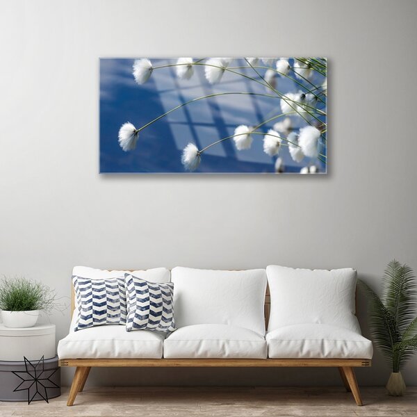 Skleneny obraz Kvety rastlina príroda 100x50 cm 2 Prívesky