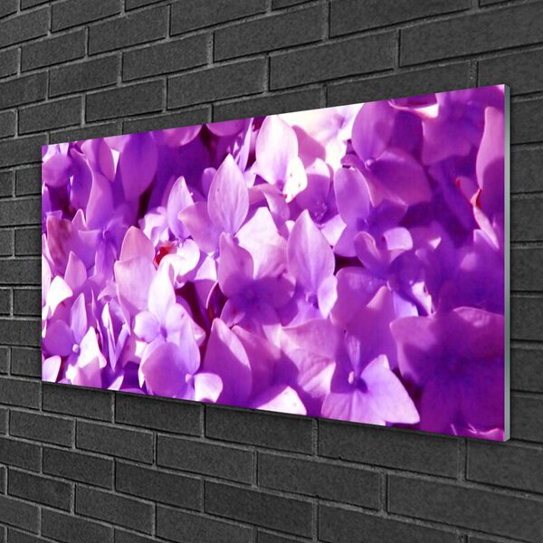 Skleneny obraz Kvety rastlina príroda 100x50 cm 2 Prívesky