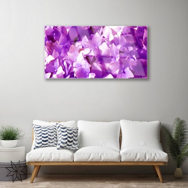 Skleneny obraz Kvety rastlina príroda 100x50 cm 2 Prívesky
