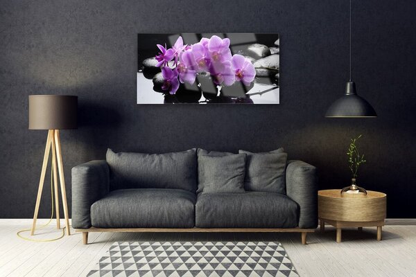 Skleneny obraz Kvet kamene rastlina 100x50 cm 2 Prívesky