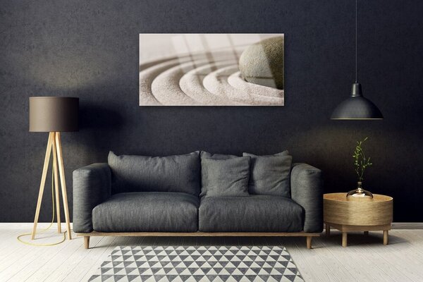 Skleneny obraz Kameň piesok umenie 100x50 cm 2 Prívesky