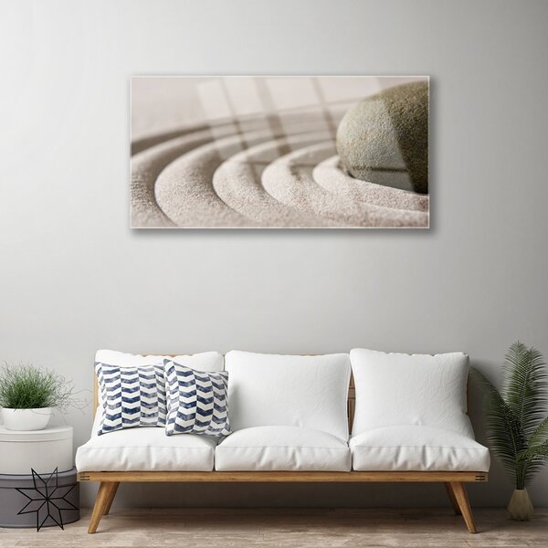 Skleneny obraz Kameň piesok umenie 100x50 cm 2 Prívesky