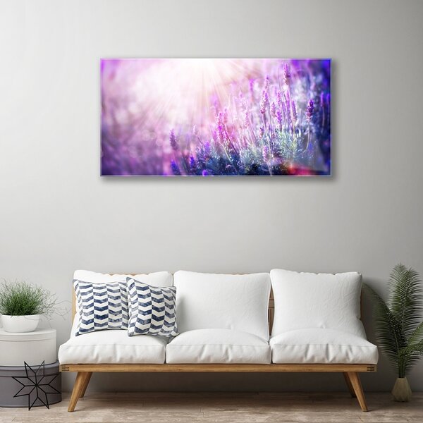 Skleneny obraz Kvety rastlina príroda 100x50 cm 2 Prívesky