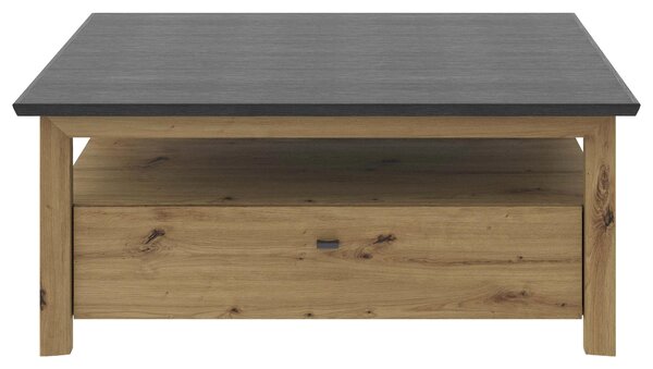 KONFERENČNÝ STOLÍK, tmavosivá, dub artisan, kompozitné drevo, 110/80/45 cm Hom`in - Stolíky do obývačky