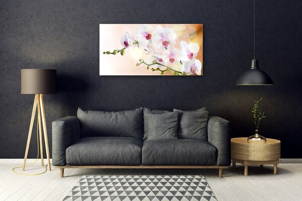 Skleneny obraz Kvety rastlina príroda 100x50 cm 2 Prívesky