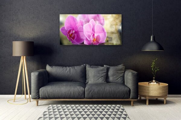 Skleneny obraz Kvety rastlina príroda 100x50 cm 2 Prívesky