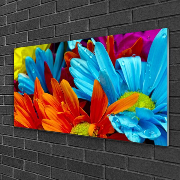 Skleneny obraz Kvety rastlina príroda 100x50 cm 2 Prívesky