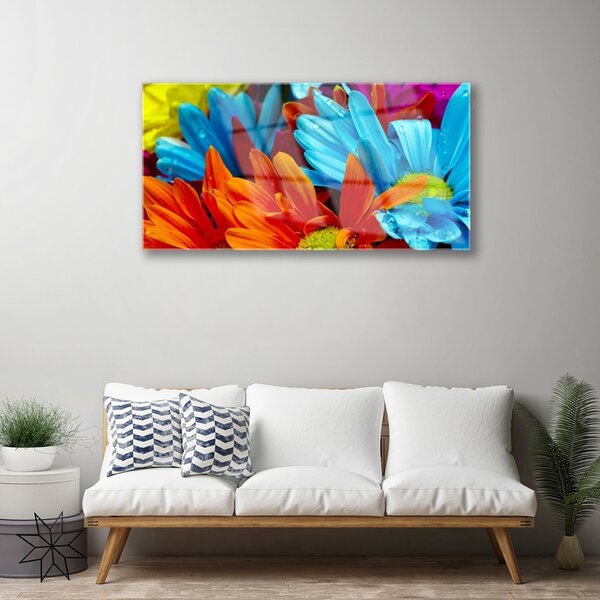 Skleneny obraz Kvety rastlina príroda 100x50 cm 2 Prívesky