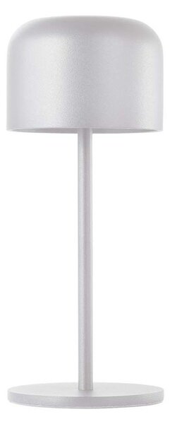 Biela LED stolová nabíjacia lampa 210mm 1,5W IP54 – LED lampičky a baterky > Stolové LED lampičky