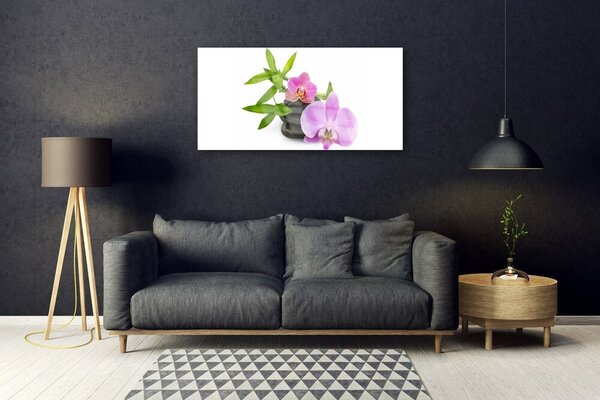 Skleneny obraz Kvet kamene rastlina 100x50 cm 2 Prívesky