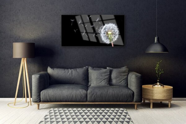 Skleneny obraz Púpavy kvety príroda 100x50 cm 2 Prívesky