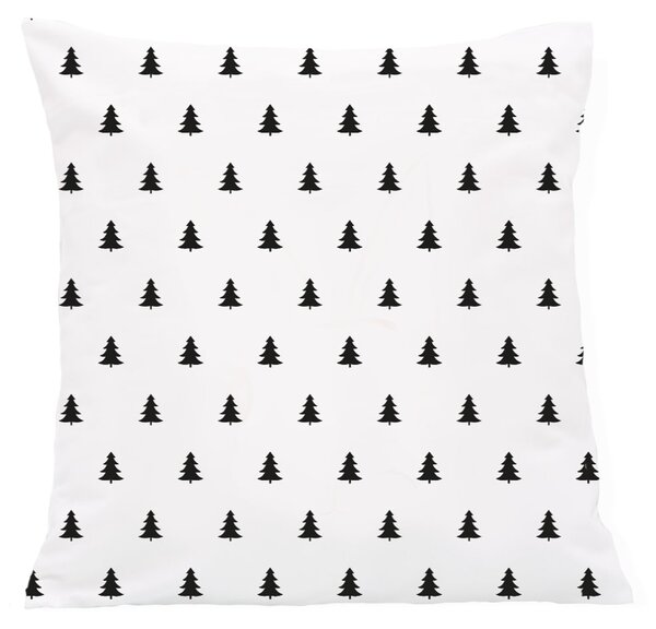 Ľanový poťah na vankúš Fir Trees 40 × 40 cm