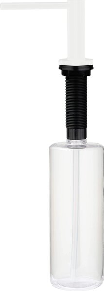 Deante Aster, dávkovač saponátu pre kuchynské drezy s dlhou výlevkou 500ml, biela matná, DEA-ZZZ_A0DD