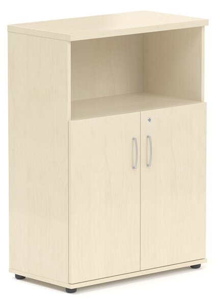 Stredná skriňa Visio 80 x 38,5 x 113 cm, javor