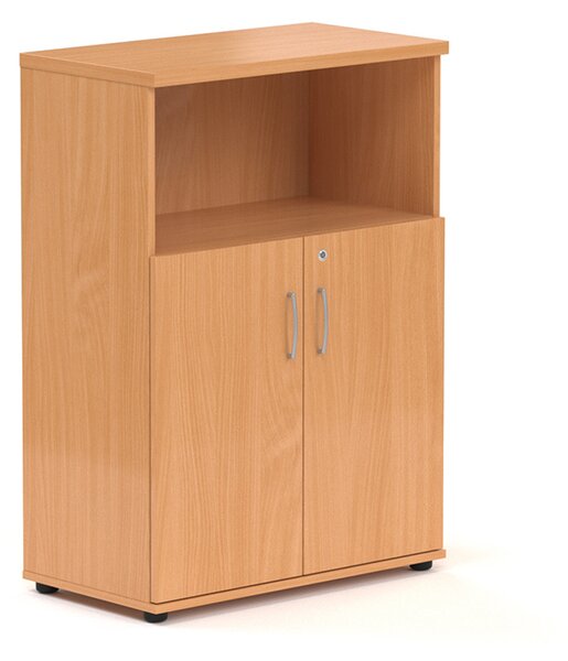 Stredná skriňa Visio 80 x 38,5 x 113 cm, buk
