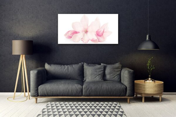 Skleneny obraz Kvety plátky rastlina príroda 100x50 cm 2 Prívesky