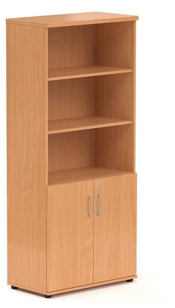 Vysoká skriňa Visio 80 x 38,5 x 183,5 cm, buk