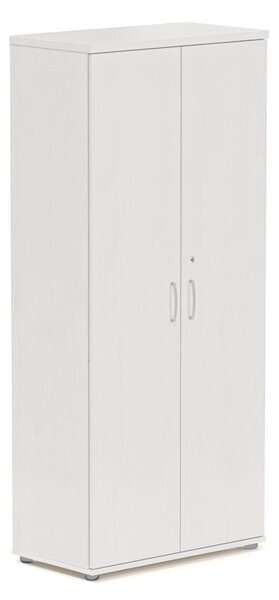 Vysoká skriňa Visio 80 x 38,5 x 183,5 cm, biela