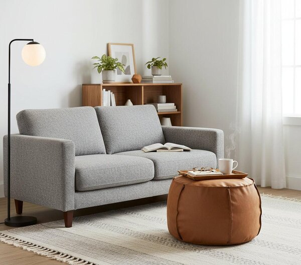 TABURETKA „PUFF“, 60/36/60 cm Boxxx - Kreslá, Online Only