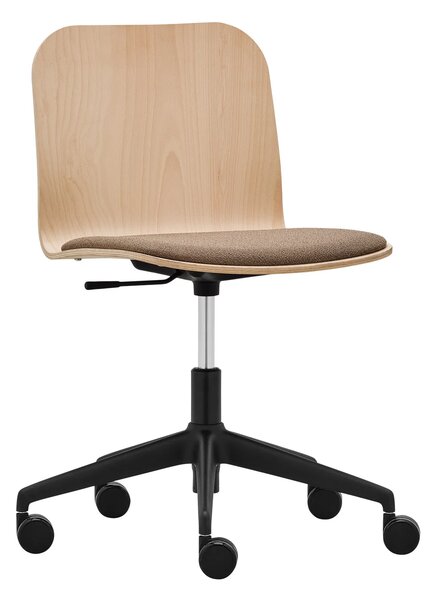 RIM - Konferenčná stolička LAMBDA WOOD LA 4012.15 s čalúneným sedadlom