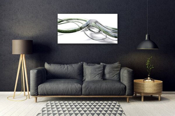 Skleneny obraz Abstrakcia vlny art umenie 100x50 cm 2 Prívesky