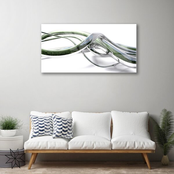 Skleneny obraz Abstrakcia vlny art umenie 100x50 cm 2 Prívesky