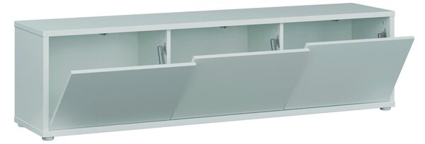 NÍZKA KOMODA, svetlosivá, 154,2/42,5/34,9 cm Carryhome - TV nábytok, Online Only