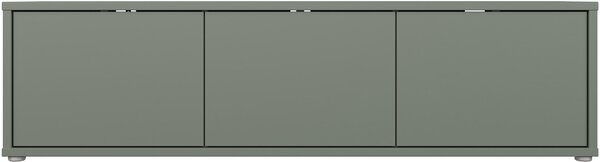 NÍZKA KOMODA, šalviovozelená, 154,2/42,5/34,9 cm Carryhome - TV nábytok, Online Only