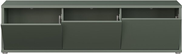 NÍZKA KOMODA, šalviovozelená, 154,2/42,5/34,9 cm Carryhome - TV nábytok, Online Only