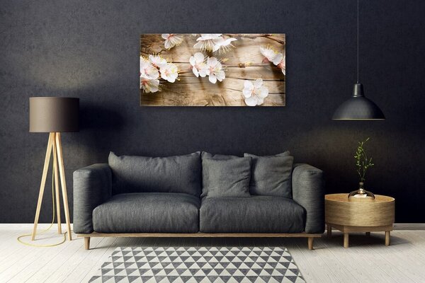 Obraz na skle Kvety rastlina príroda 100x50 cm 2 Prívesky