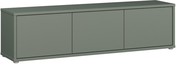 NÍZKA KOMODA, šalviovozelená, 154,2/42,5/34,9 cm Carryhome - TV nábytok, Online Only