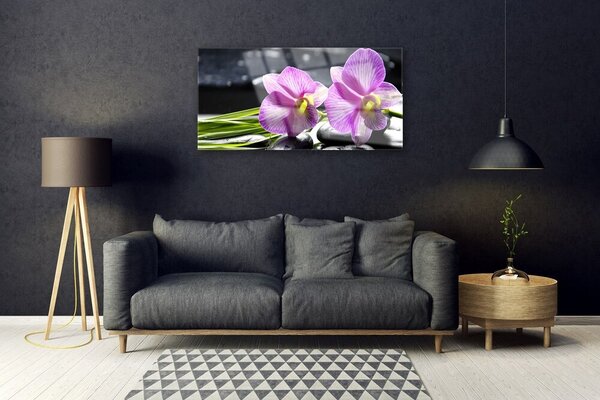 Obraz na skle Kvety rastlina príroda 100x50 cm 2 Prívesky