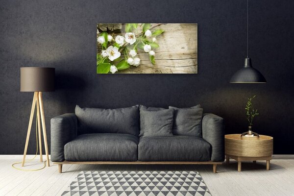 Obraz na skle Kvety rastlina príroda 100x50 cm 2 Prívesky